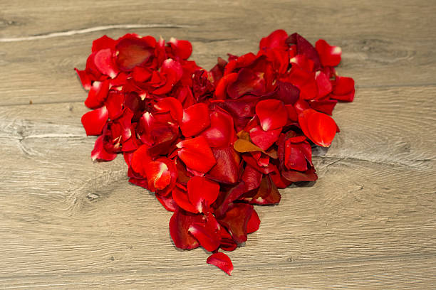 istock Red Rose Heart for Valentine's day 500668150