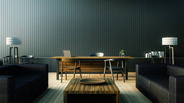 istock The modern interior of Boss office 500670582