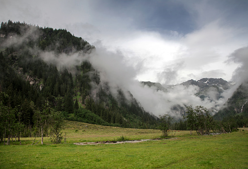 Valley in the Hohe Tauern National Park