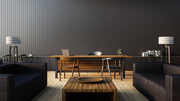 istock The modern interior of Boss office 500670758