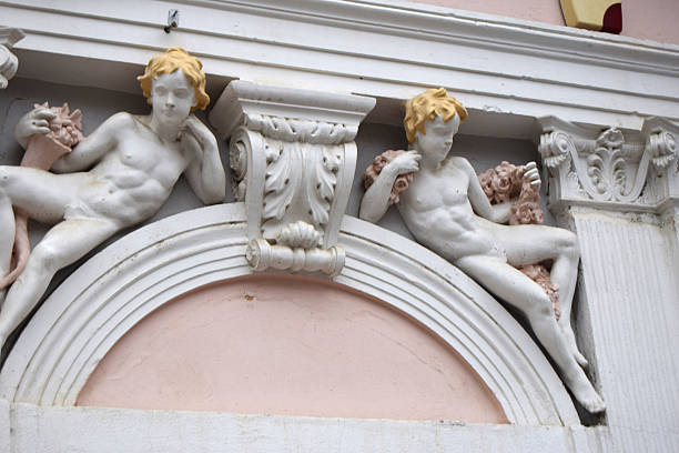 istock Architectural detail of house 500671328