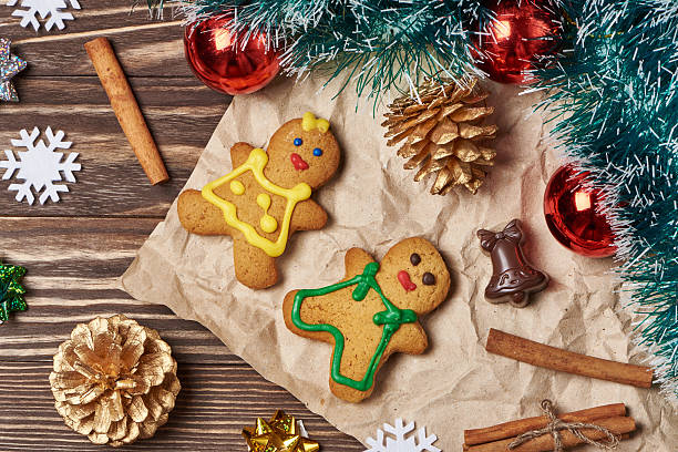 istock Christmas ornament and cookies 500672092