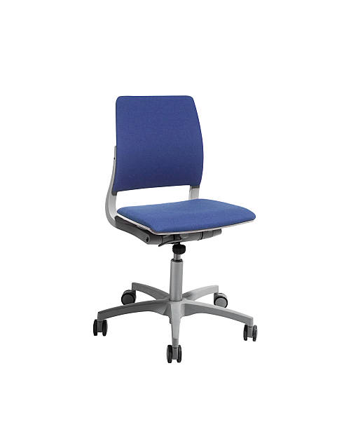 istock office chair isolated against white background 500673802