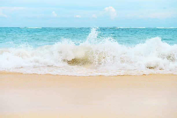 istock sandy beach and the sea close up 500675454