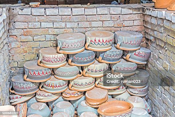 Freshly Baked Pottery Stock Photo - Download Image Now - Abstract, Arranging, Art