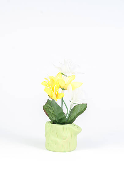 istock Bouquet flowers isolated on white 500683495