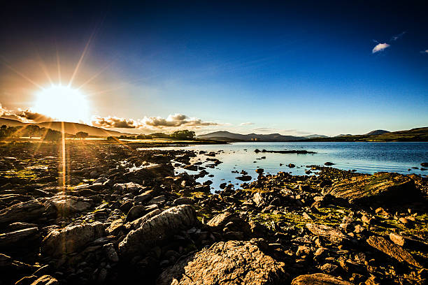 istock Lake and nuclear power station at sunset 500685619