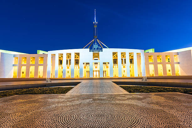 istock Australian Parliament House in Canberra 500686919