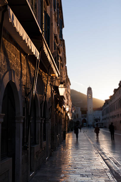 istock Dubrovnik old town at dawn 500692312