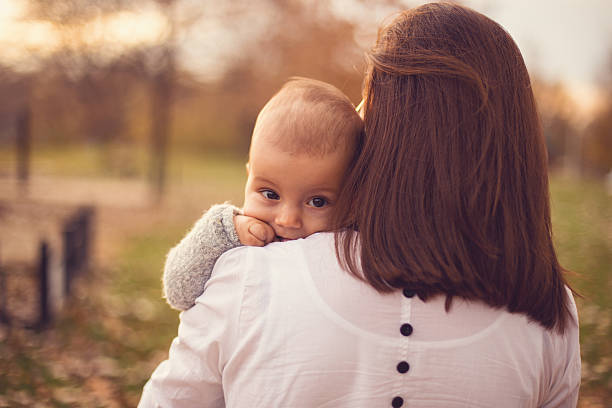 istock Mother and a baby 500692648