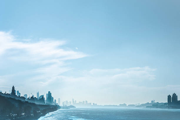 istock Sunny and hazy NYC and Jersey City 500695866