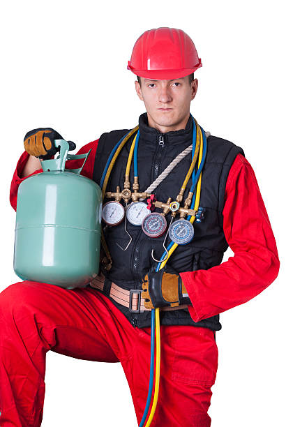 istock refueling of air conditioners 500696762