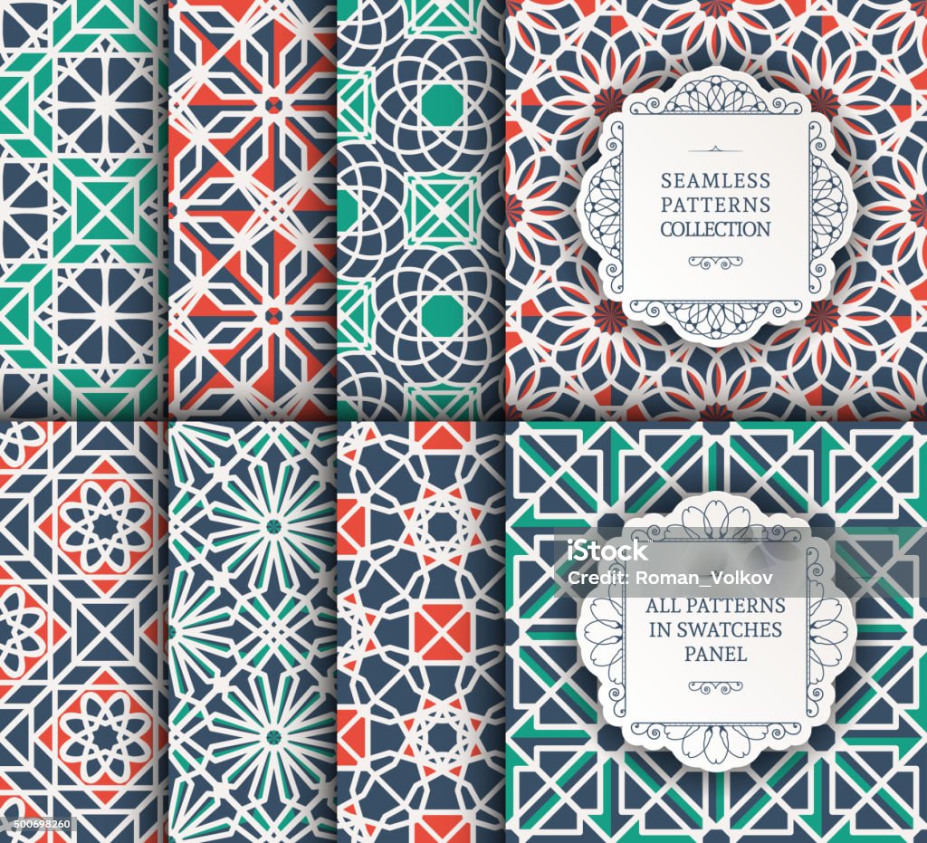 Patterns Collection Vector Geometric Patterns Stock Illustration - Download Image Now ...