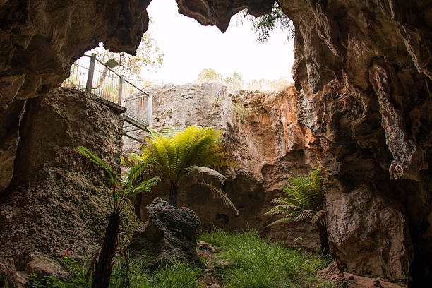 istock Nature direct sunlight in historical cave during 500699198