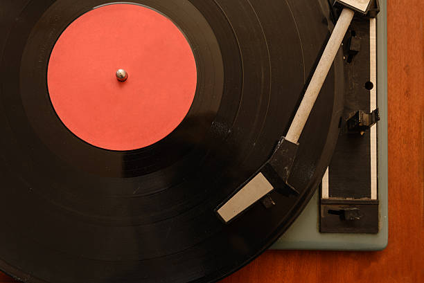 istock Stereo Turntable Vinyl Record Player Analog Retro Vintage 500699406