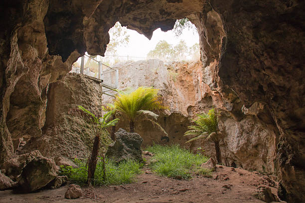 istock Nature direct sunlight in historical cave during 500699522