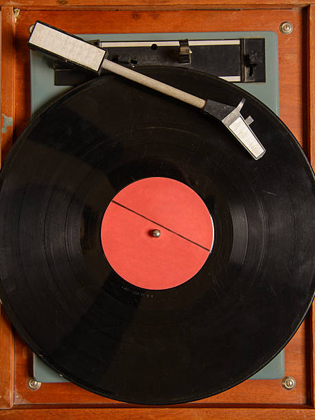 istock Stereo Turntable Vinyl Record Player Analog Retro Vintage 500699604