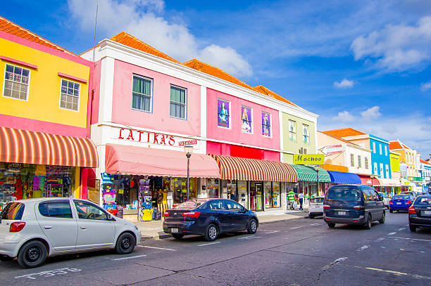 istock View of Willemstad. Curacao, Netherlands Antilles 500701270