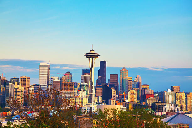 istock Downtown Seattle as seen from the Kerry park 500703647