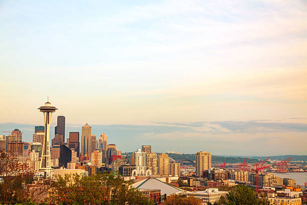 istock Downtown Seattle as seen from the Kerry park 500703661