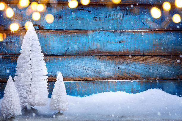 istock art Christmas background with Christmas trees 500704442