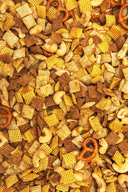 Cereali mix di texture di sfondo - foto stock