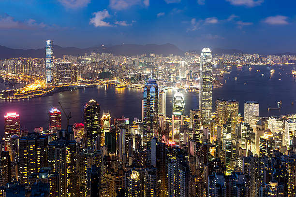 istock Hong Kong at night 500704997