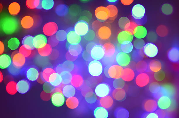 istock Night bokeh as christmas background 500705466