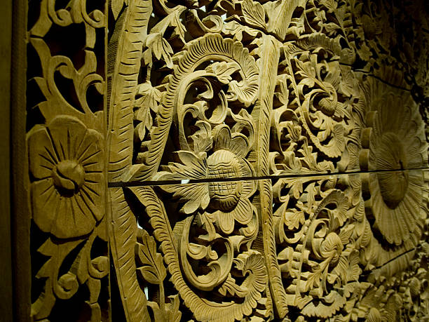 istock Thai Wood Carving 500705958