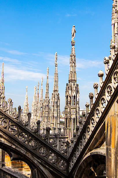 Italy, Milan, Duomo cathedral stock photo