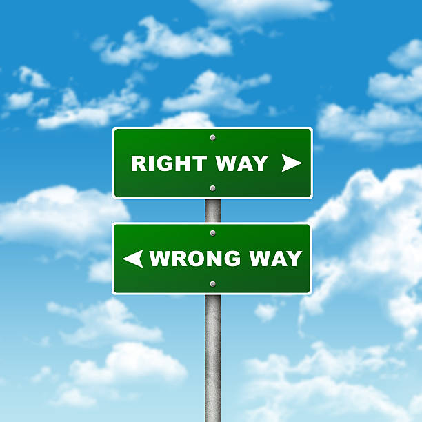 istock Crossroads road sign 500710003
