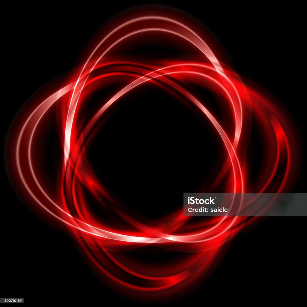 Rojo formas de logotipo - Ilustración de stock de Abstracto libre de derechos