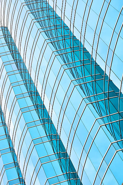 istock Steel and glass finance building 500721221