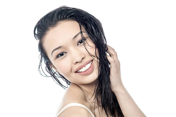 istock Young woman with beautiful hair 500722899
