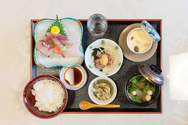 istock Lunch set Japanese food 500723201