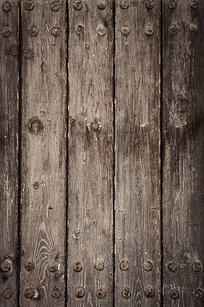 istock Old wood door 500724586