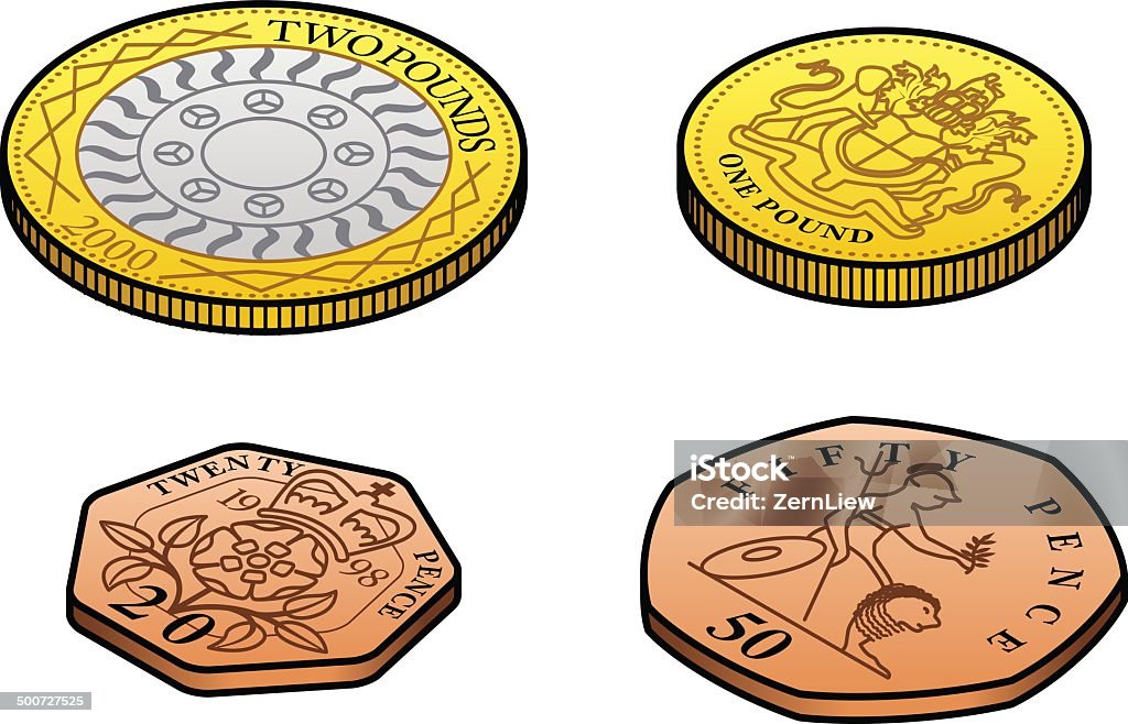 Uk Coins Stock Illustration Download Image Now Banking Coin uk-coins-stock-illustration-download-image-now-banking-coin