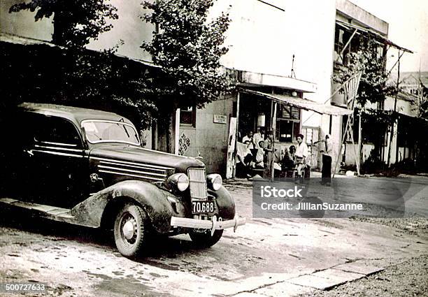 Vintage Car Stock Photo - Download Image Now - Japan, Photographic Print, Photography