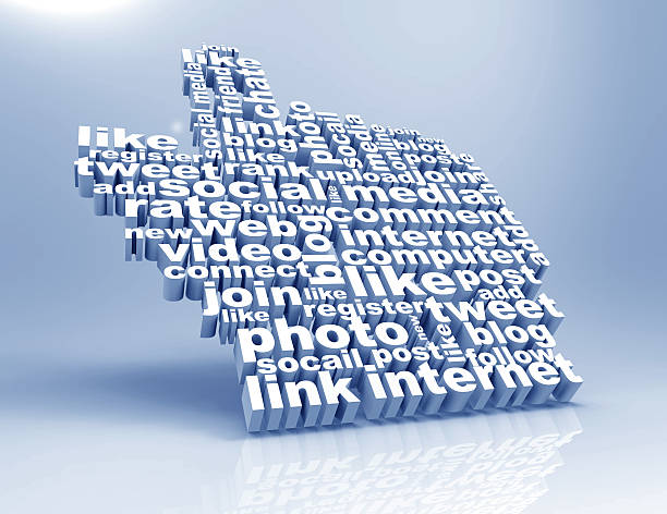 istock Crossword social media-concept 500727643