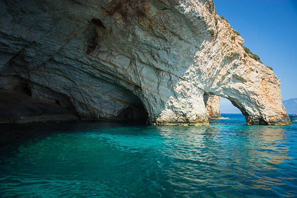 istock Blue caves, Zakinthos, Greece 500728472
