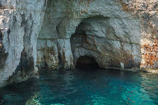 istock Blue caves, Zakinthos, Greece 500729726