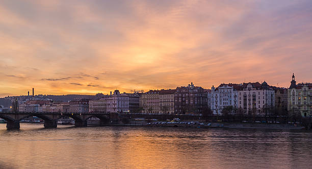 istock River Vltava in Prague at Sunset 500733932