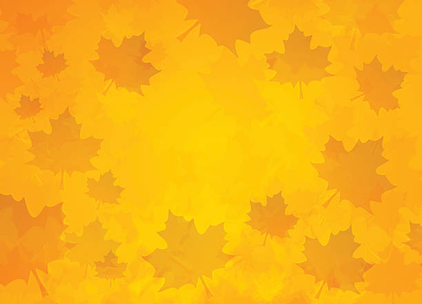 Autumn background Illustration contains a transparency blends/gradients. Additional .aiCS6 file included. EPS 10 autumn orange maple leaf tree stock illustrations