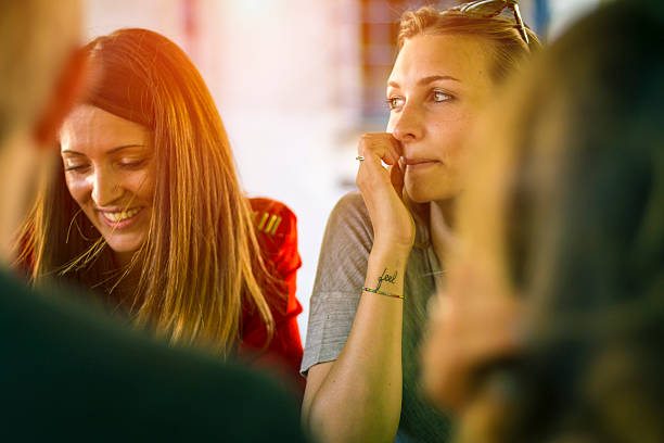 istock Group of friends talking 500735855