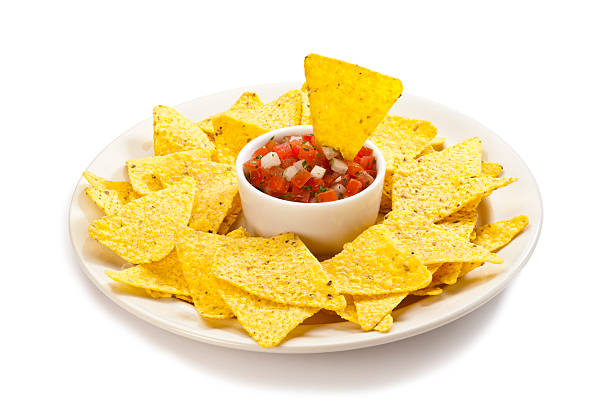 Nachos and Salsa Pico de Gallo.