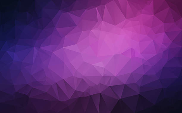 istock Abstract polygonal background,Purple tome collection 500739433