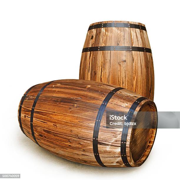 Barrel Stockfoto und mehr Bilder von Ausrüstung und Geräte - Ausrüstung und Geräte, Bierfass, Clipping Path