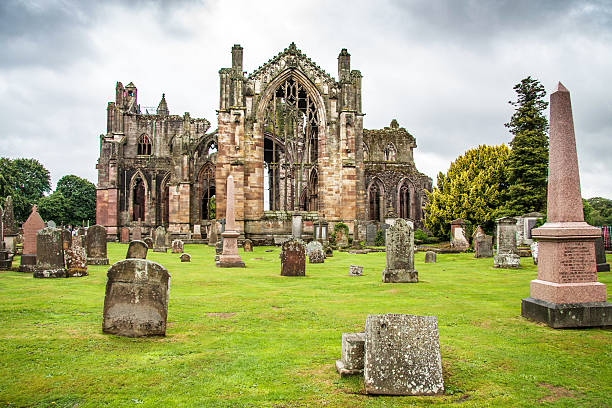 istock Melrose Abbey, Scotland, Great Britain 500740421