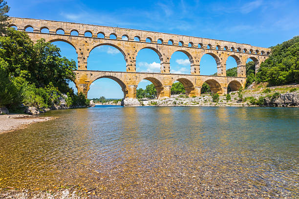 istock Aqueduct Pont du Gardon in Provence 500745934