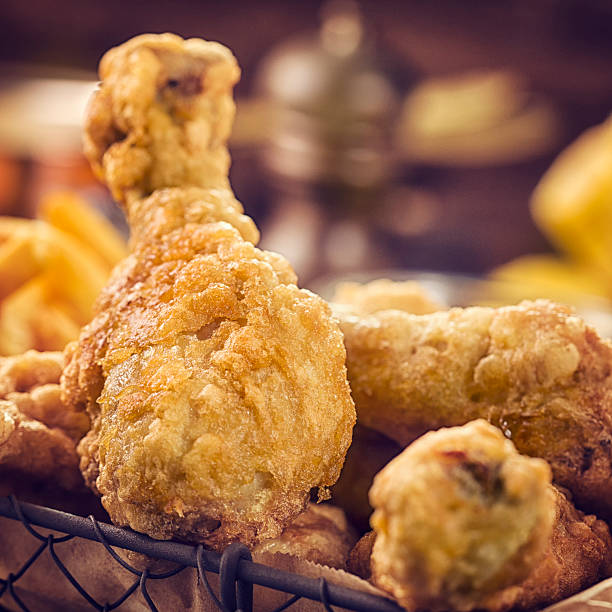 istock Homemade Golden Fried Chicken 500746690